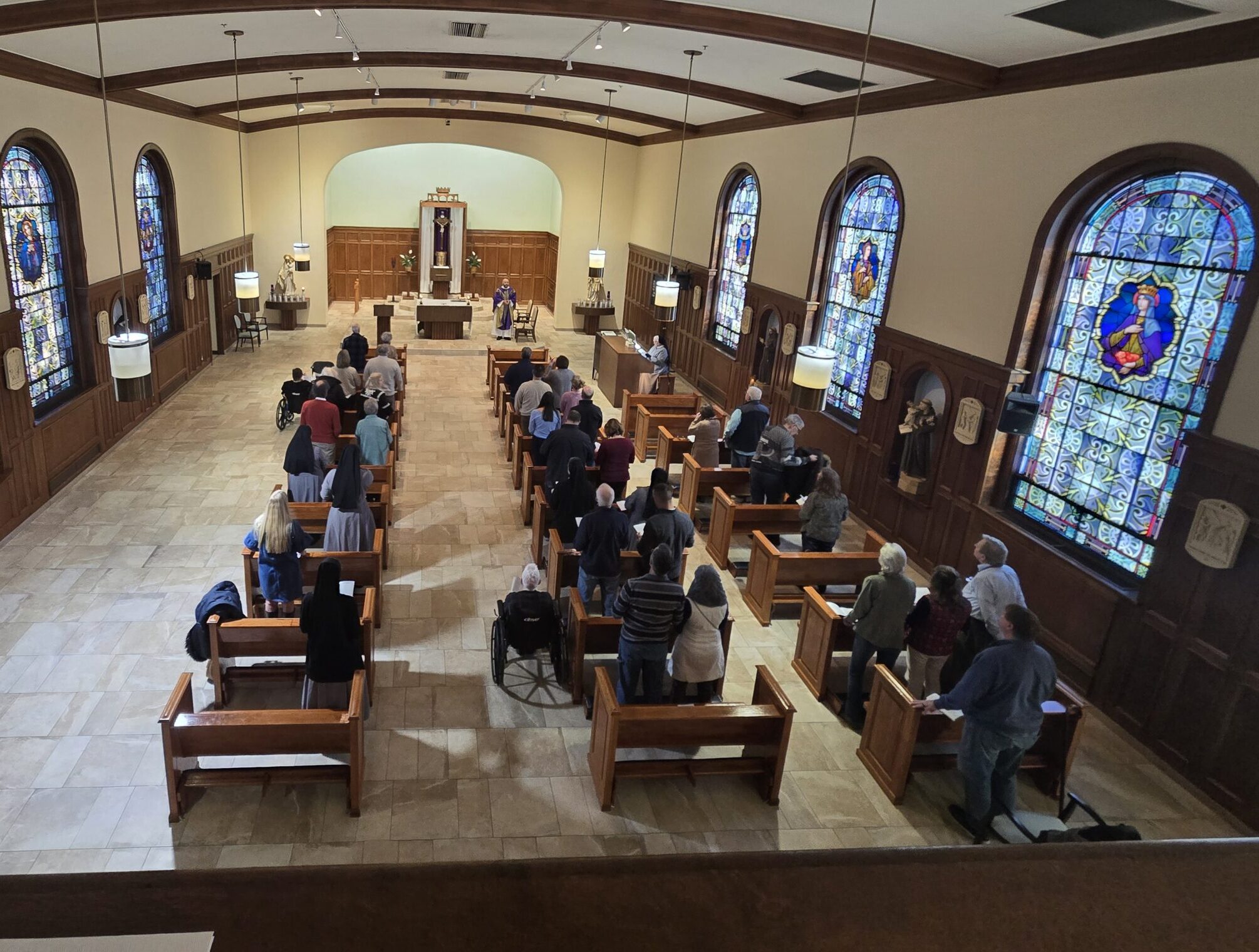 20260221_133600 The chapel full of people for the Memorial Mass