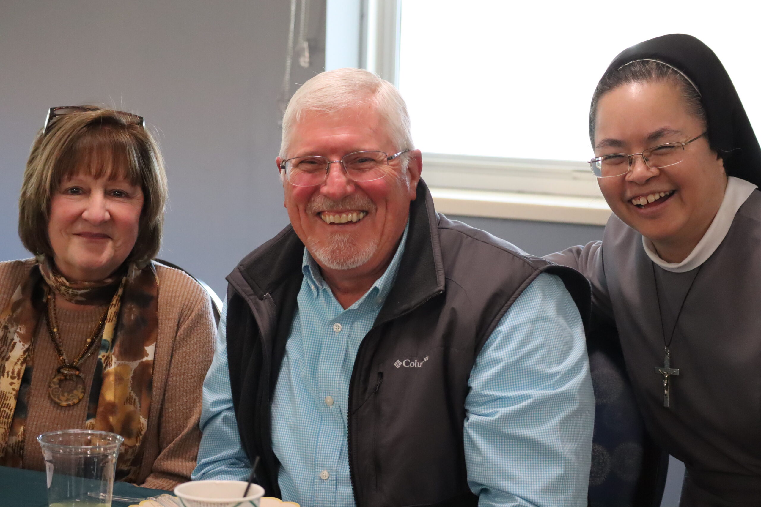 IMG_4316 Family members and Sister M. Stephania smiling