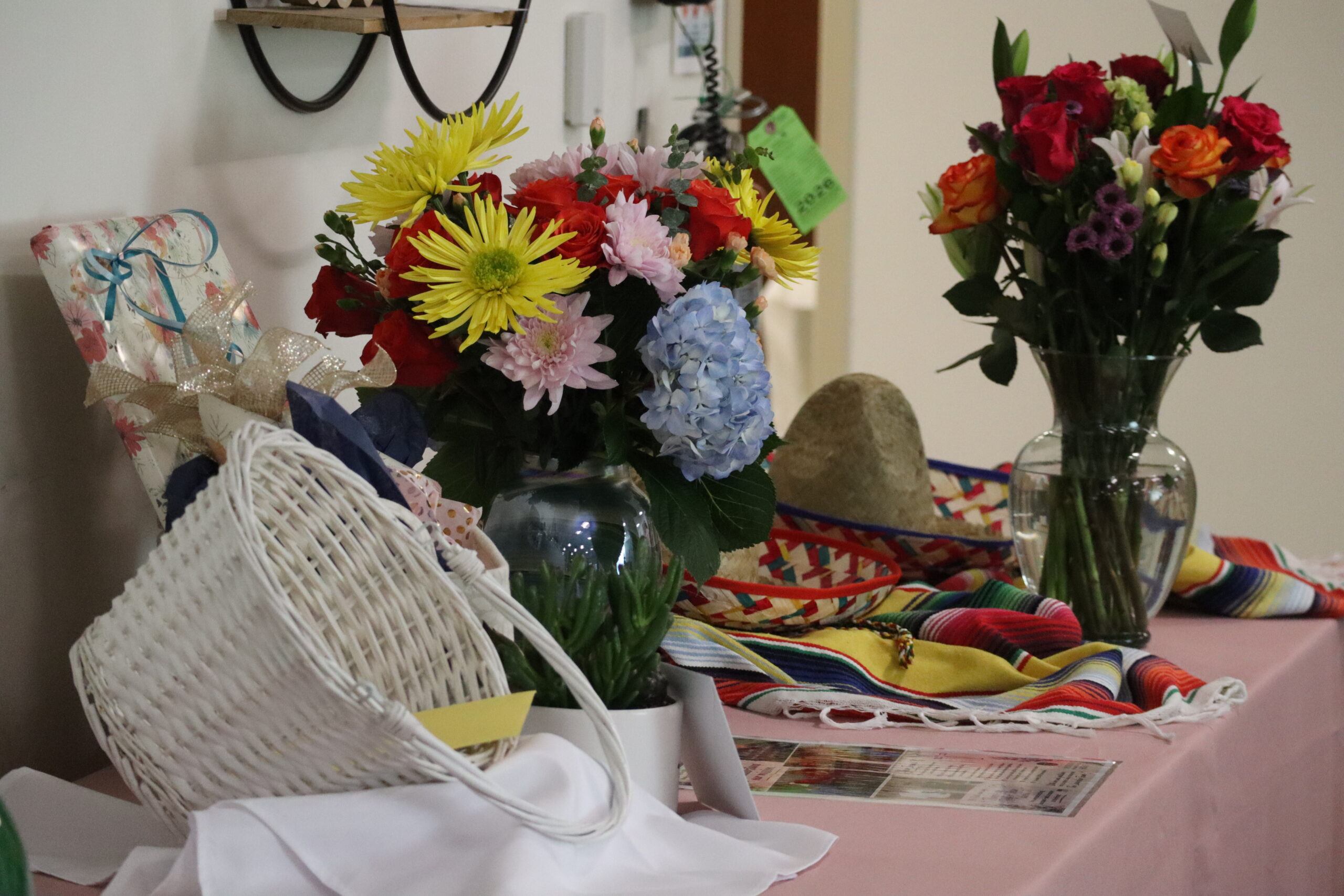 IMG_5840 A table full of presents and flowers